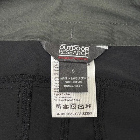 Outdoor Research Women Tech Hiking Pants Size 8 Cargo Nylon C031 -27 - Picture 10 of 16